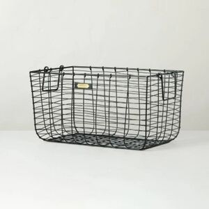 Wire Storage Basket Black Hearth & Hand With Magnolia NWOT